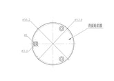 KD By AxLabs Round 3-Hole Cavity Cover LP Style - AxLabs